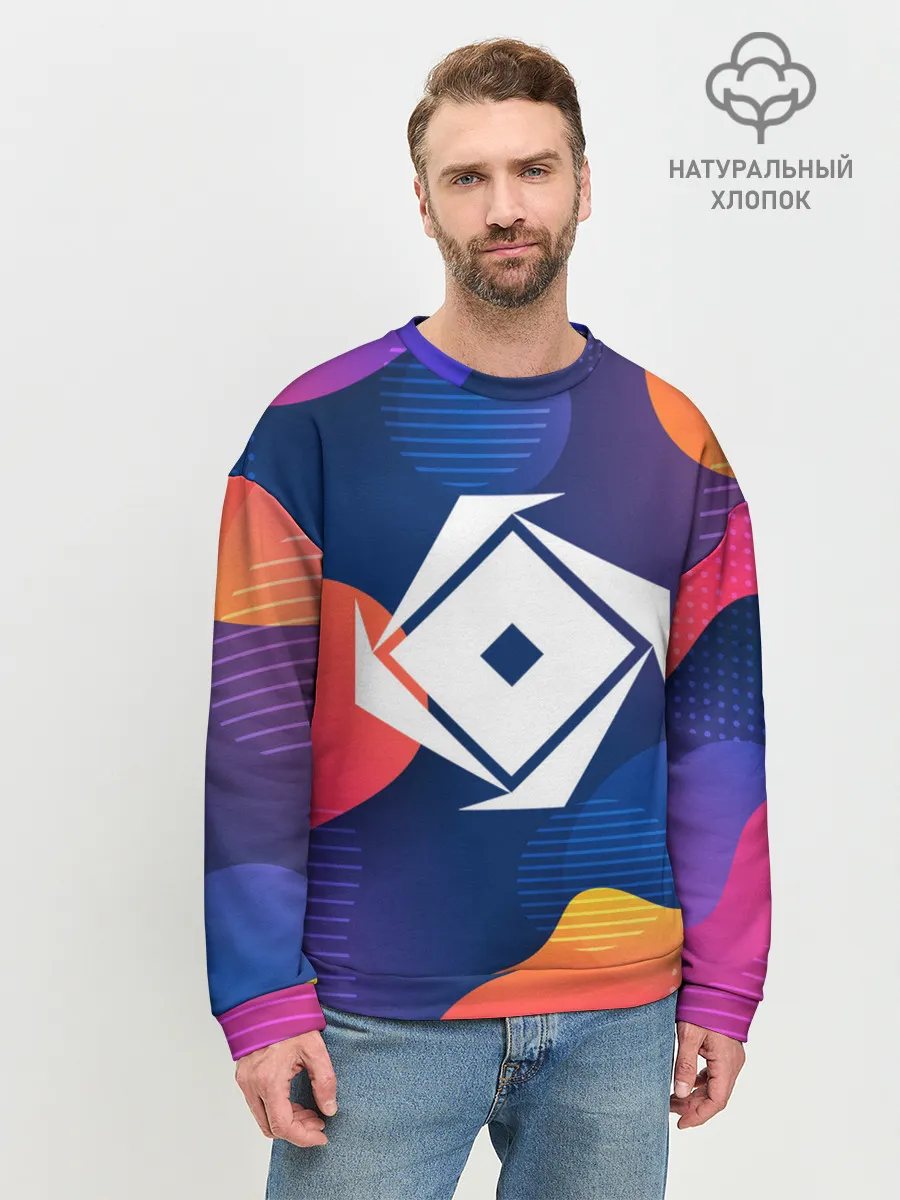 Мужской свитшот базовый / РОБЛОКС ЛОГО | LOGO