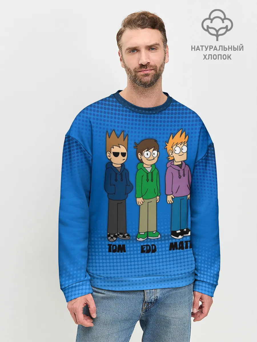 Мужской свитшот базовый / Tom Edd Matt