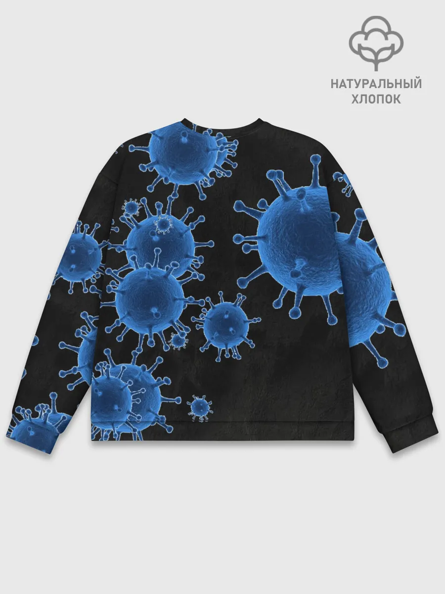 Мужской свитшот базовый / Protection against Covid-19