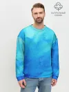 Мужской свитшот базовый / Глубина льда