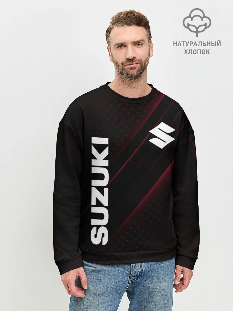 Мужской свитшот базовый / SUZUKI, sport