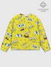 Мужской свитшот базовый / Губка Боб / SpongeBob pattern