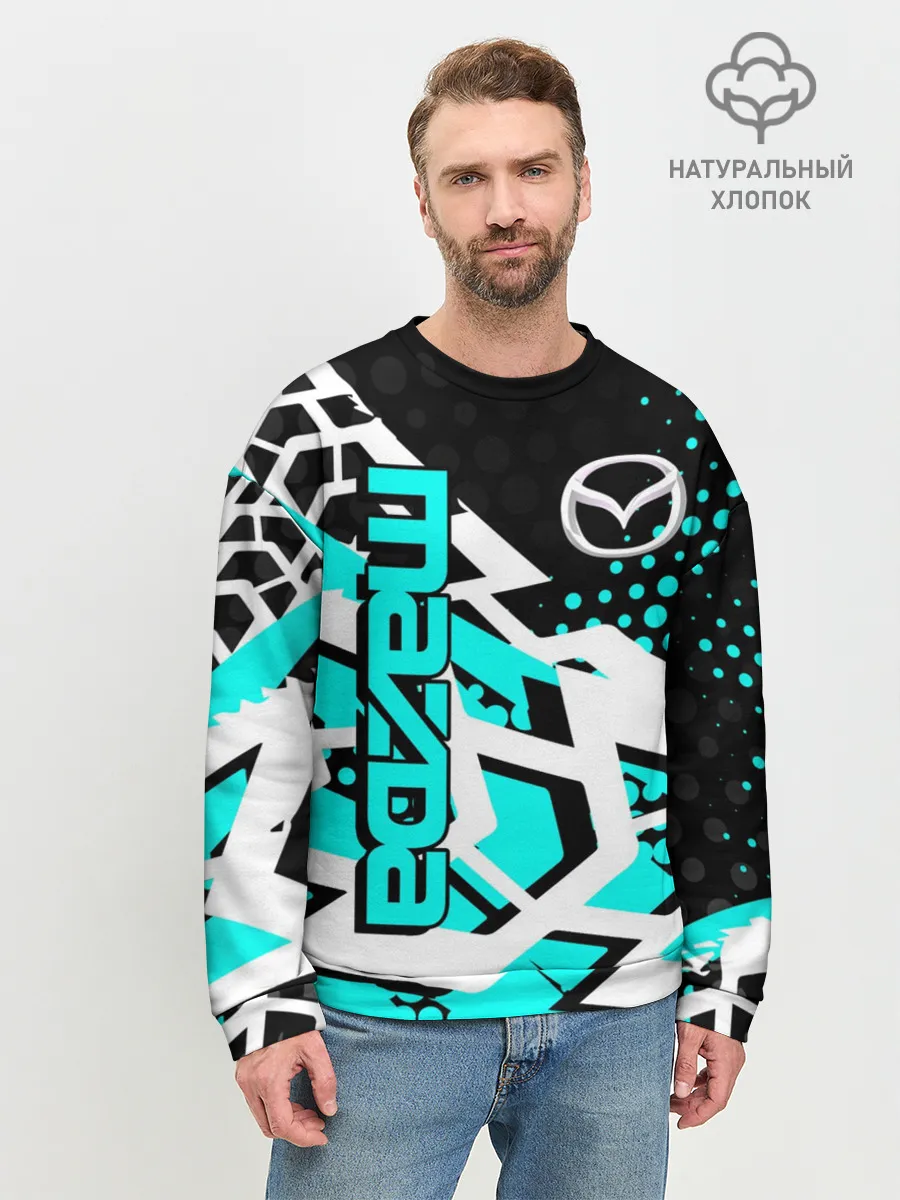 Мужской свитшот базовый / Mazda
