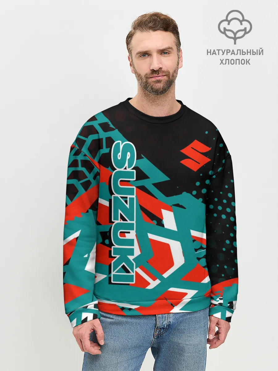 Мужской свитшот базовый / Suzuki