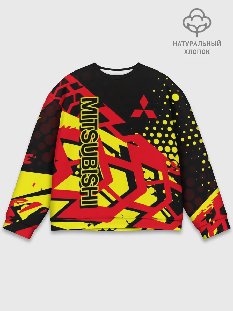 Мужской свитшот базовый / Mitsubishi