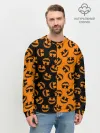 Мужской свитшот базовый / УЛЫБКА ТЫКВЫ / ХЕЛЛОУИН