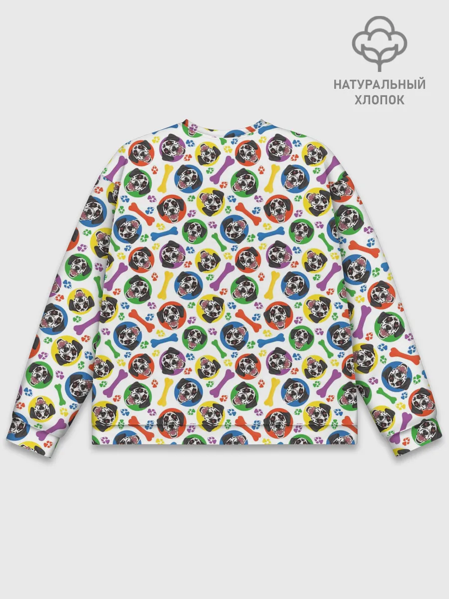 Мужской свитшот базовый / Далматинец