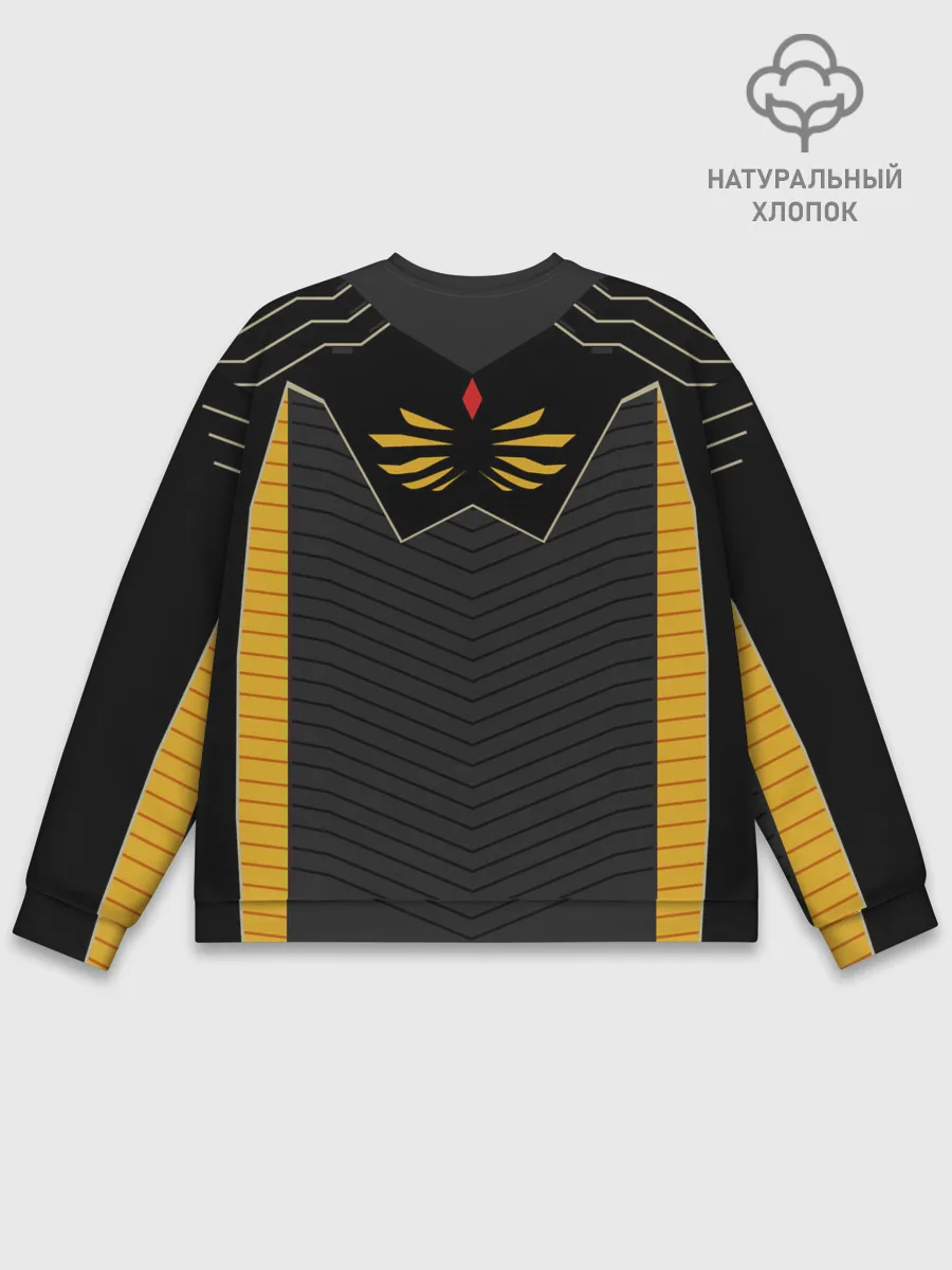 Мужской свитшот базовый / КИБЕРНЕТИЧЕСКИЙ КОСТЮМ / CYBER UNIFORM