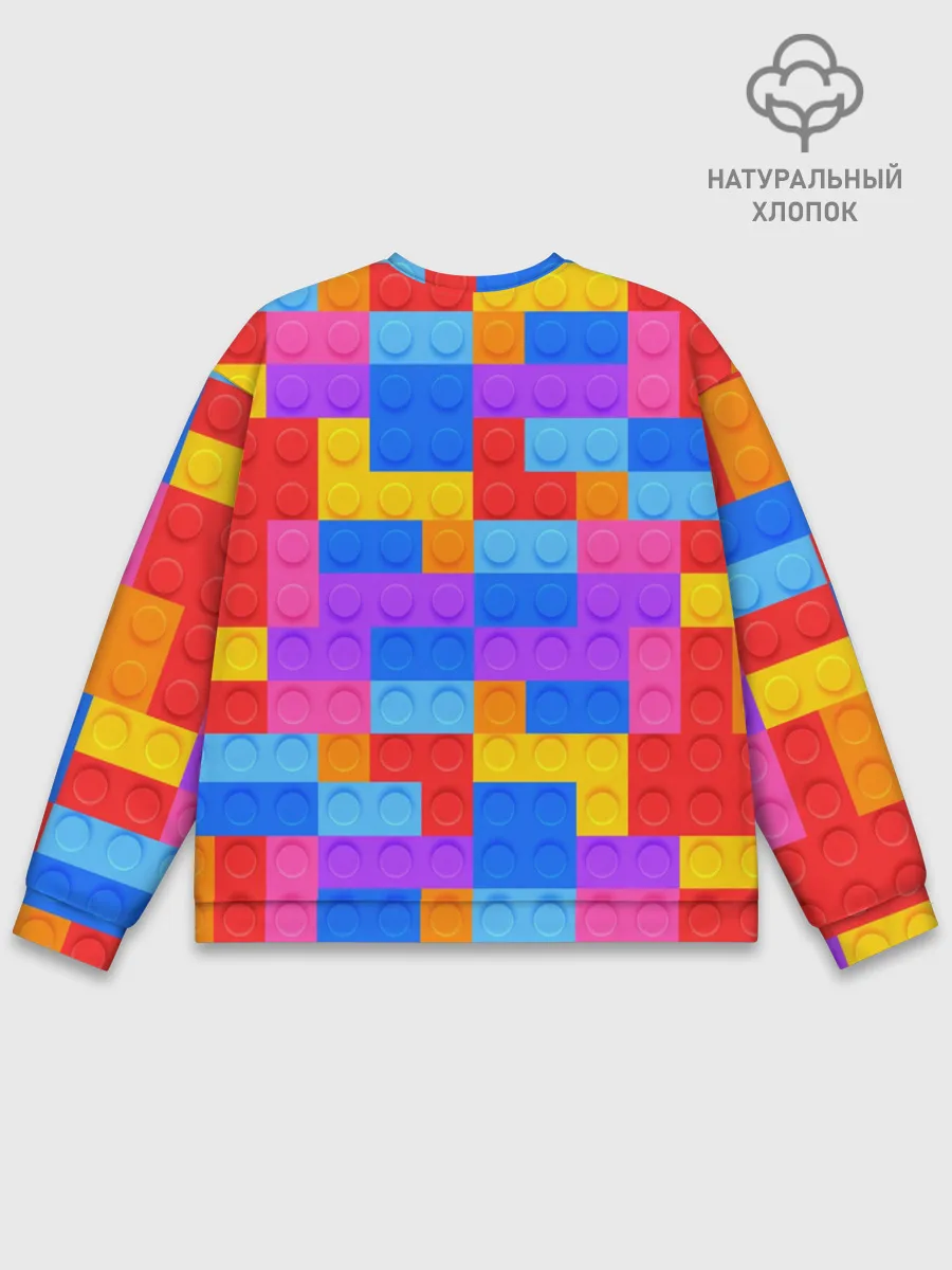 Мужской свитшот базовый / Лего-го