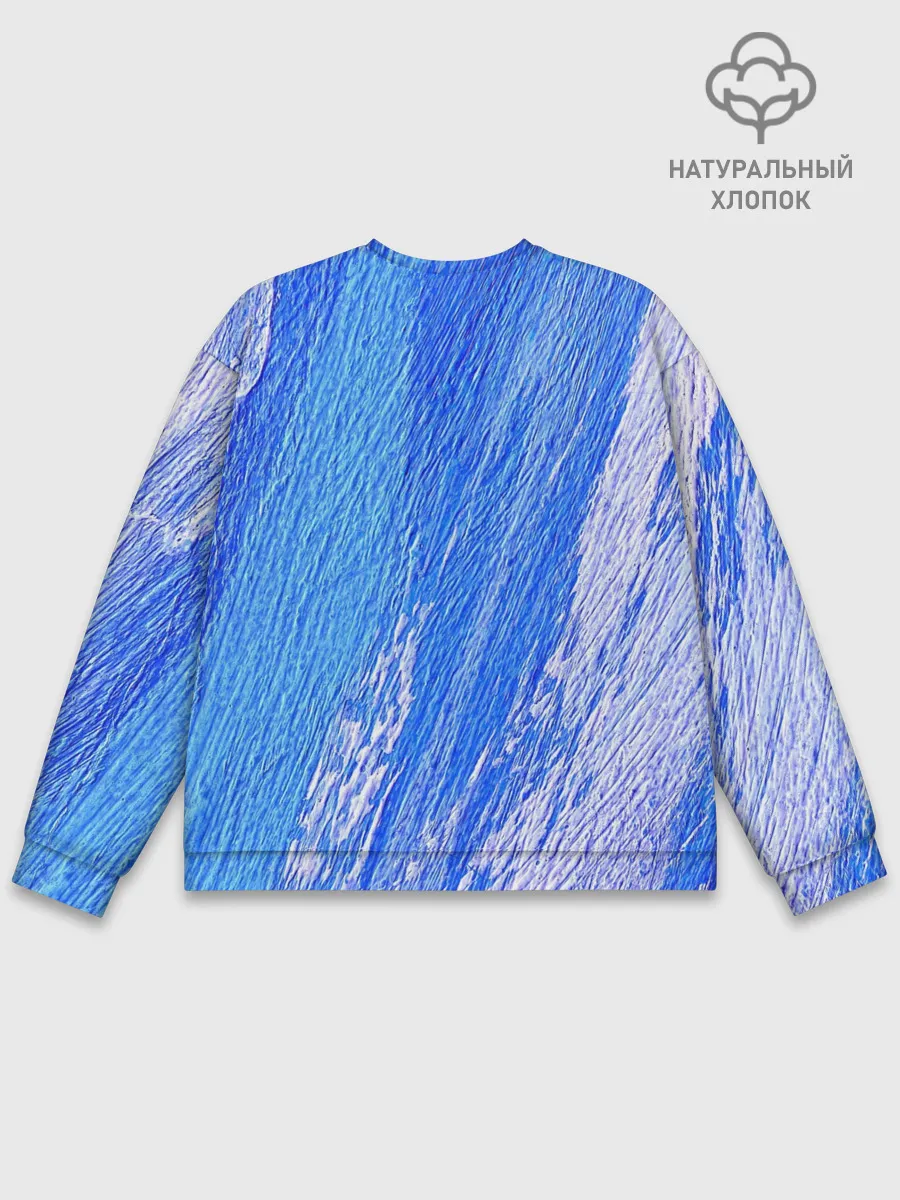 Мужской свитшот базовый / Крупные мазки