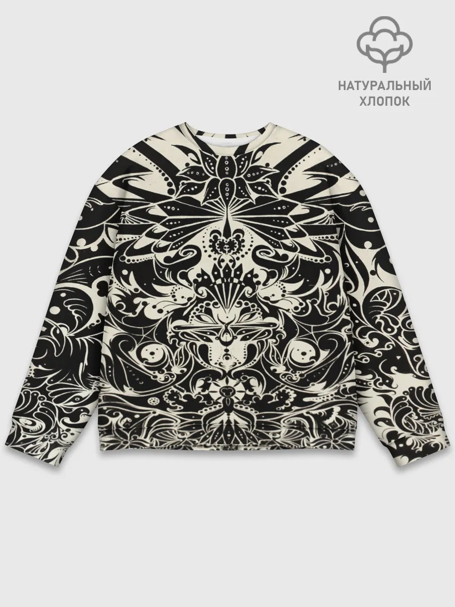 Мужской свитшот базовый / Муар