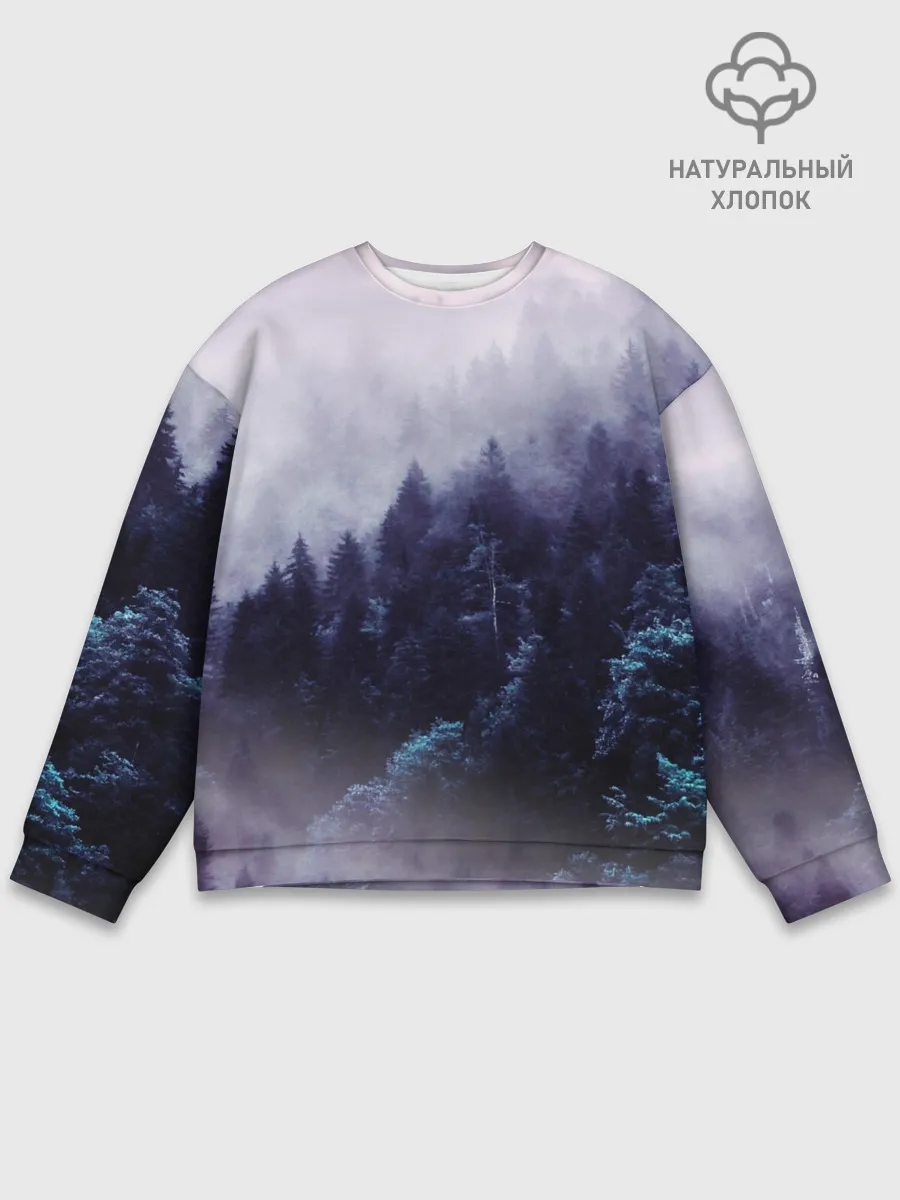 Мужской свитшот базовый / ЛЕСНОЙ ТУМАН