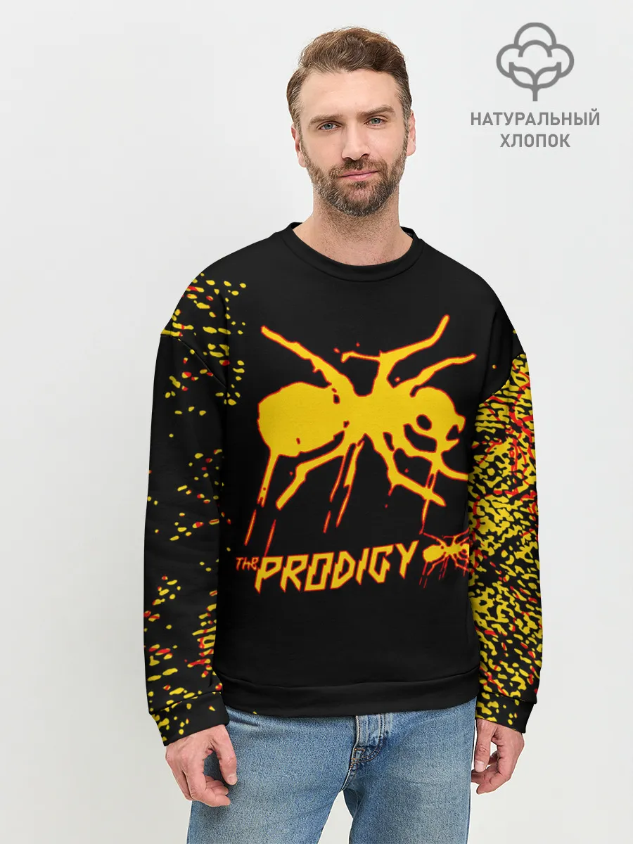 Мужской свитшот базовый / The Prodigy | логотип
