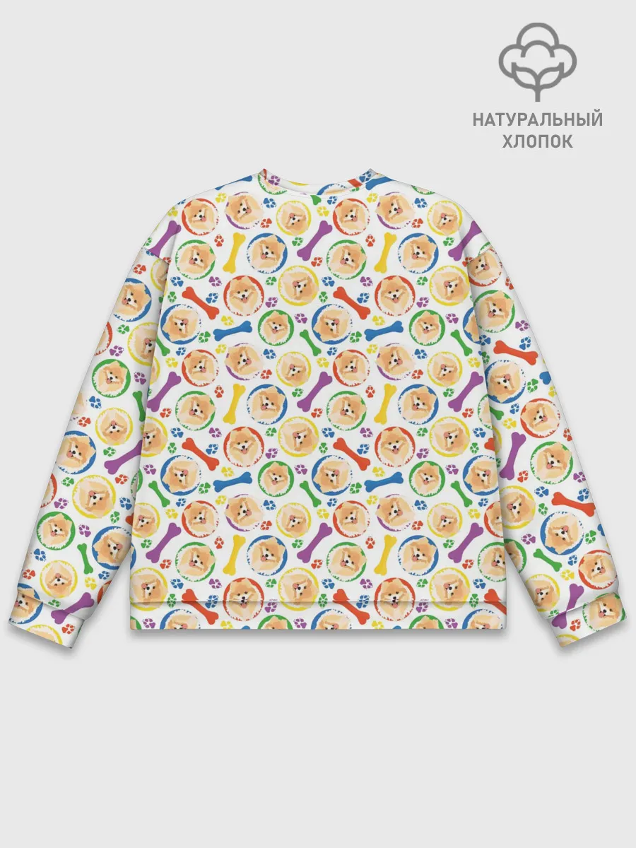 Мужской свитшот базовый / Чау-Чау