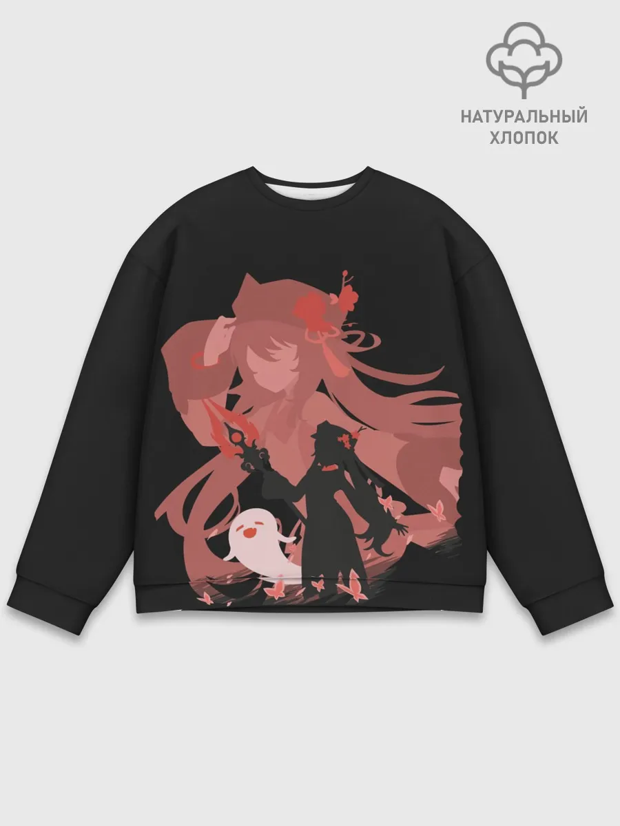 Мужской свитшот базовый / Genshin Impact Hu Tao Tao