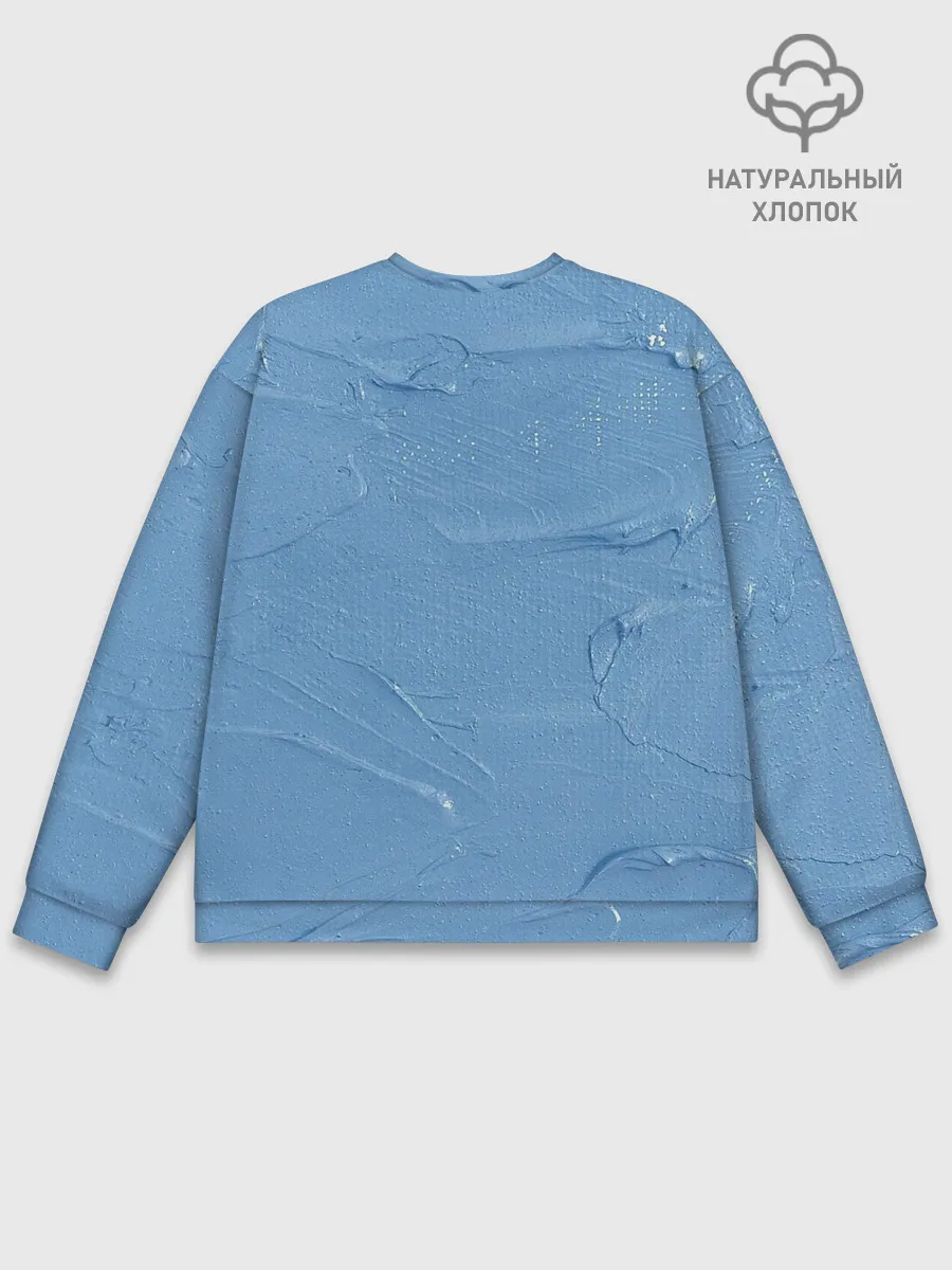 Мужской свитшот базовый / Свежая краска