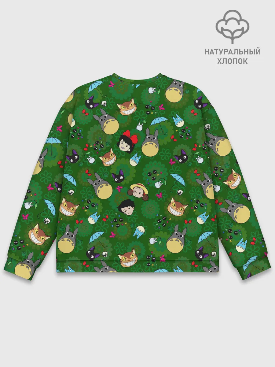 Мужской свитшот базовый / Totoro&Kiki ALLSTARS