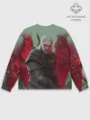 Мужской свитшот базовый / ВЕДЬМАК | THE WITCHER | ГЕРАЛЬТ С МЕЧОМ