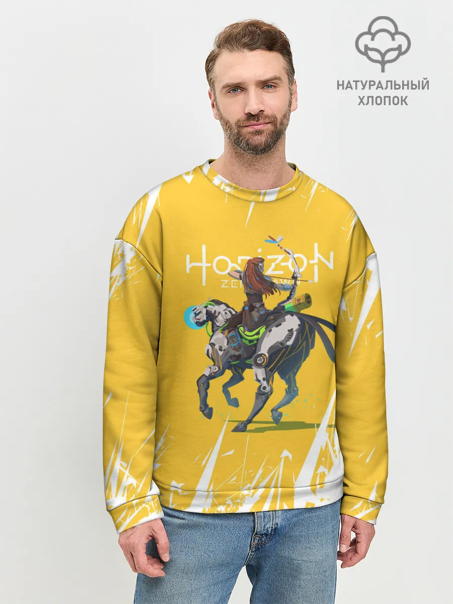 Мужской свитшот базовый / HORIZON ZERO DAWN | ALOY
