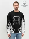 Мужской свитшот базовый / Мяуталлика / Meowtallica.