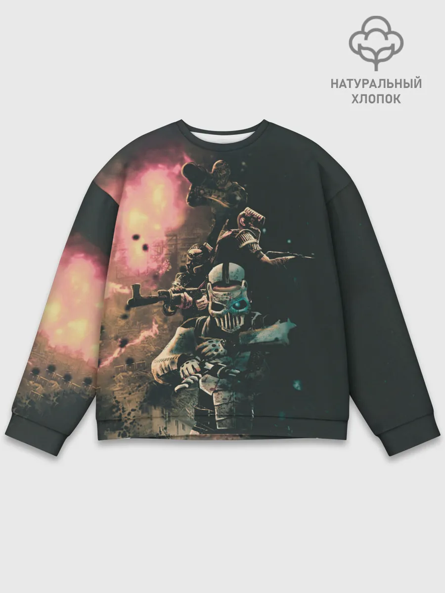 Мужской свитшот базовый / Моя банда Раст