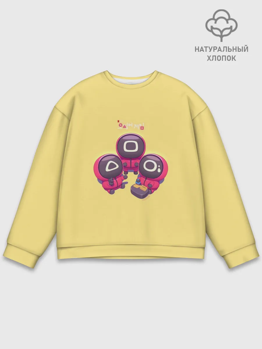 Мужской свитшот базовый / Chibi Red Soldier