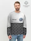 Мужской свитшот базовый / Volkswagen | Стальная решетка