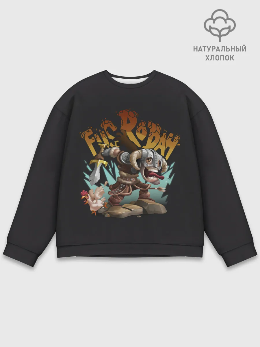 Мужской свитшот базовый / Крик Фусродах