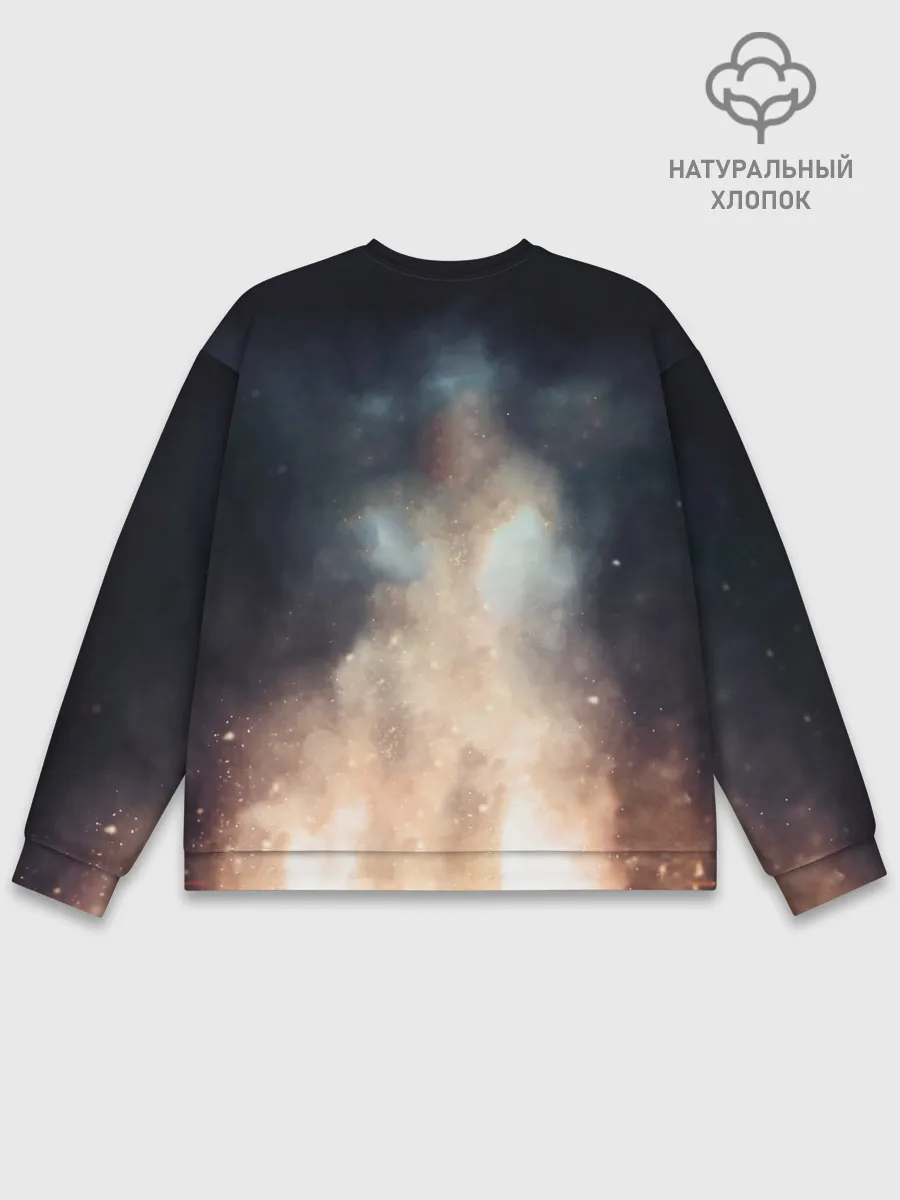 Мужской свитшот базовый / Да начнётся битва