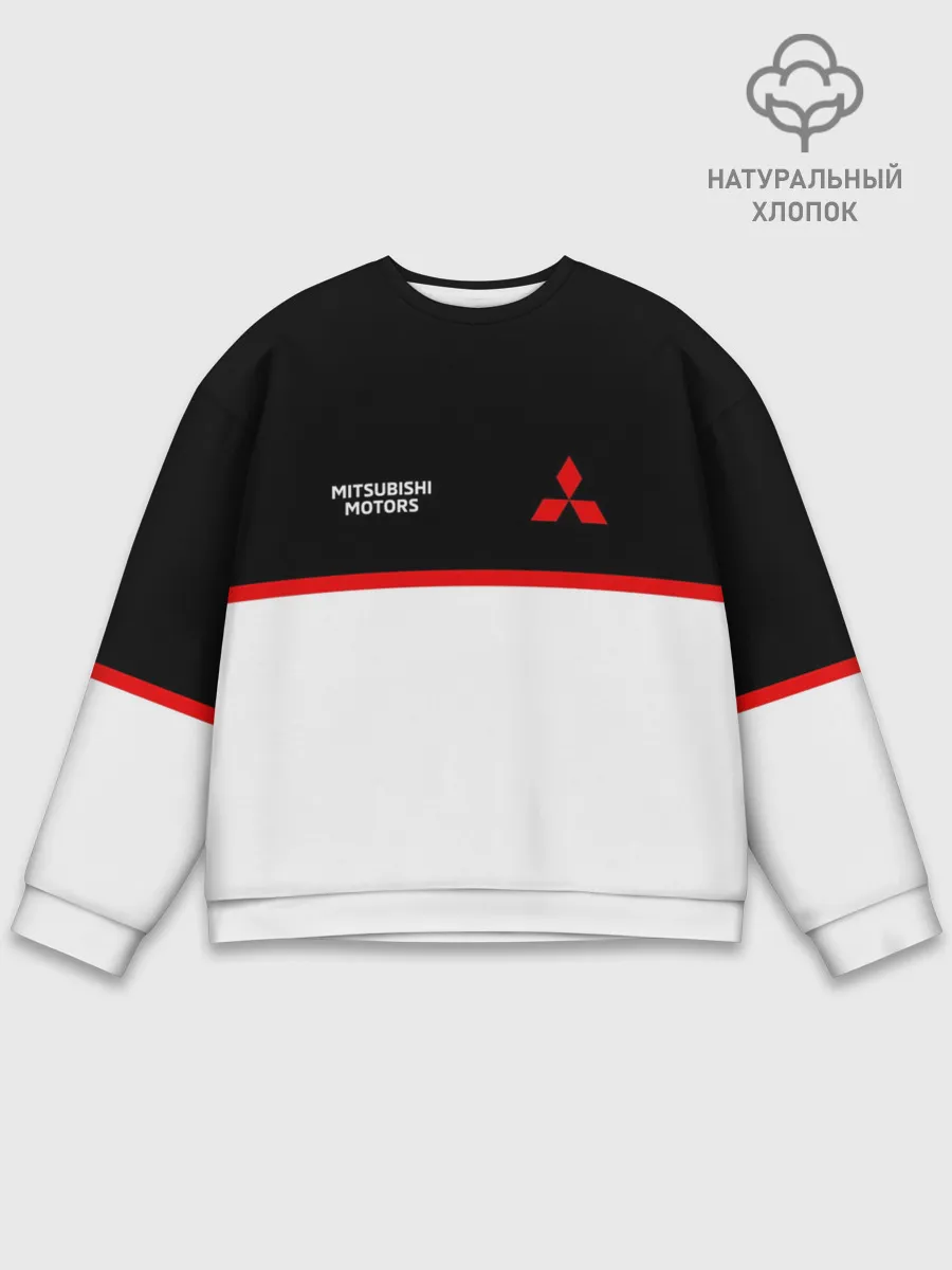 Мужской свитшот базовый / Mitsubushi | Два цвета