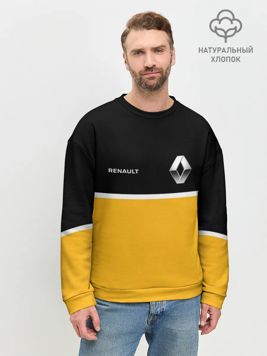 Мужской свитшот базовый / Renault | Два цвета