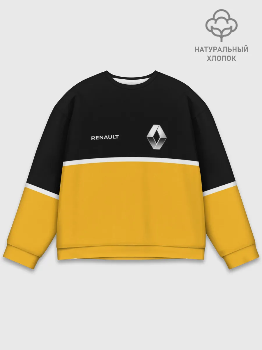 Мужской свитшот базовый / Renault | Два цвета