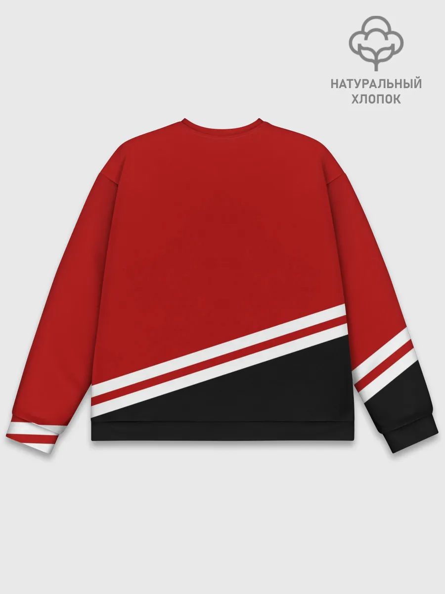 Мужской свитшот базовый / Chicago Blackhawks, NHL