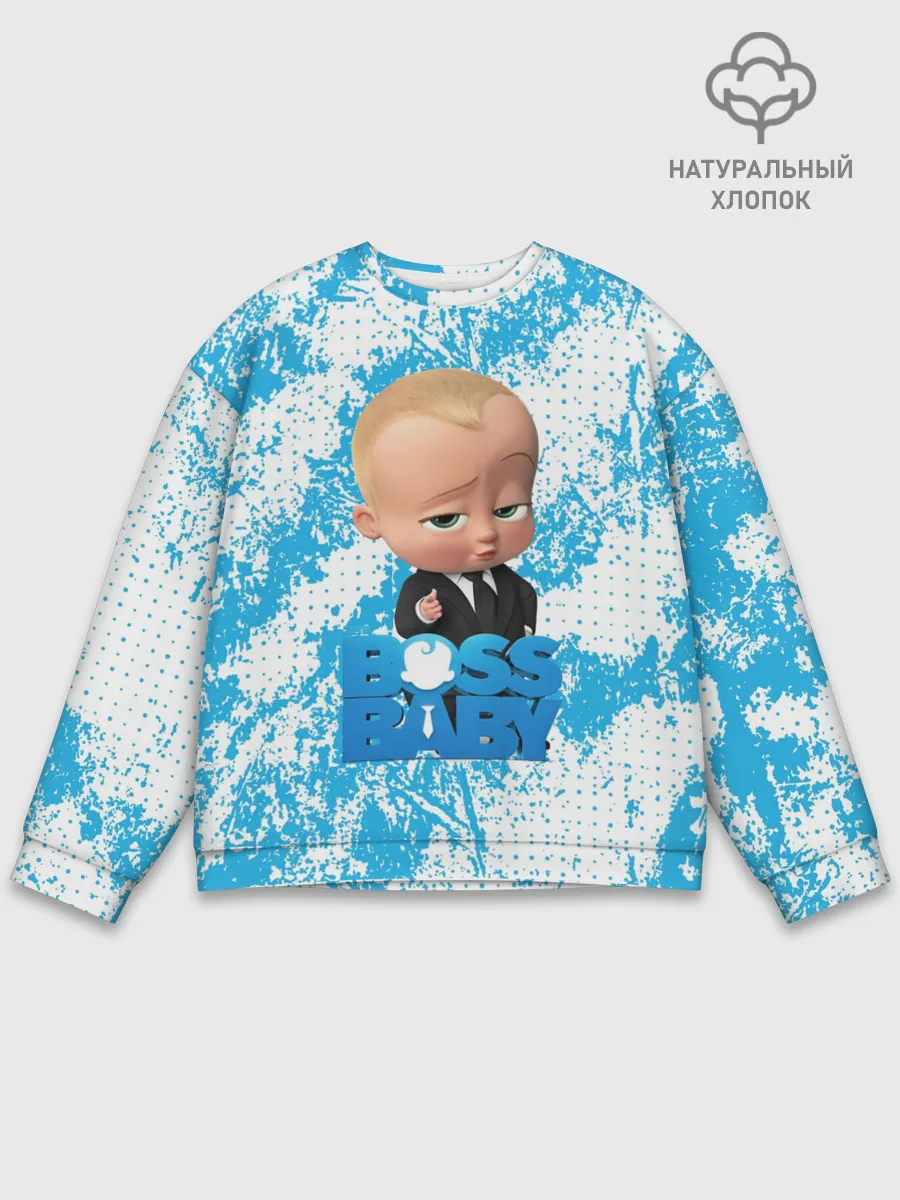 Мужской свитшот базовый / Босс Молокосос | Boss Baby