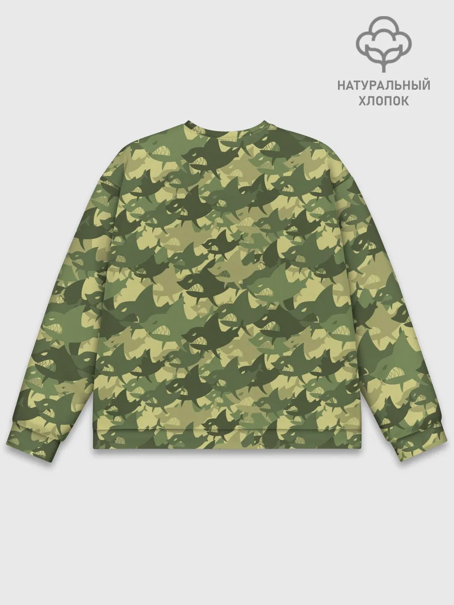 Мужской свитшот базовый / Акулы