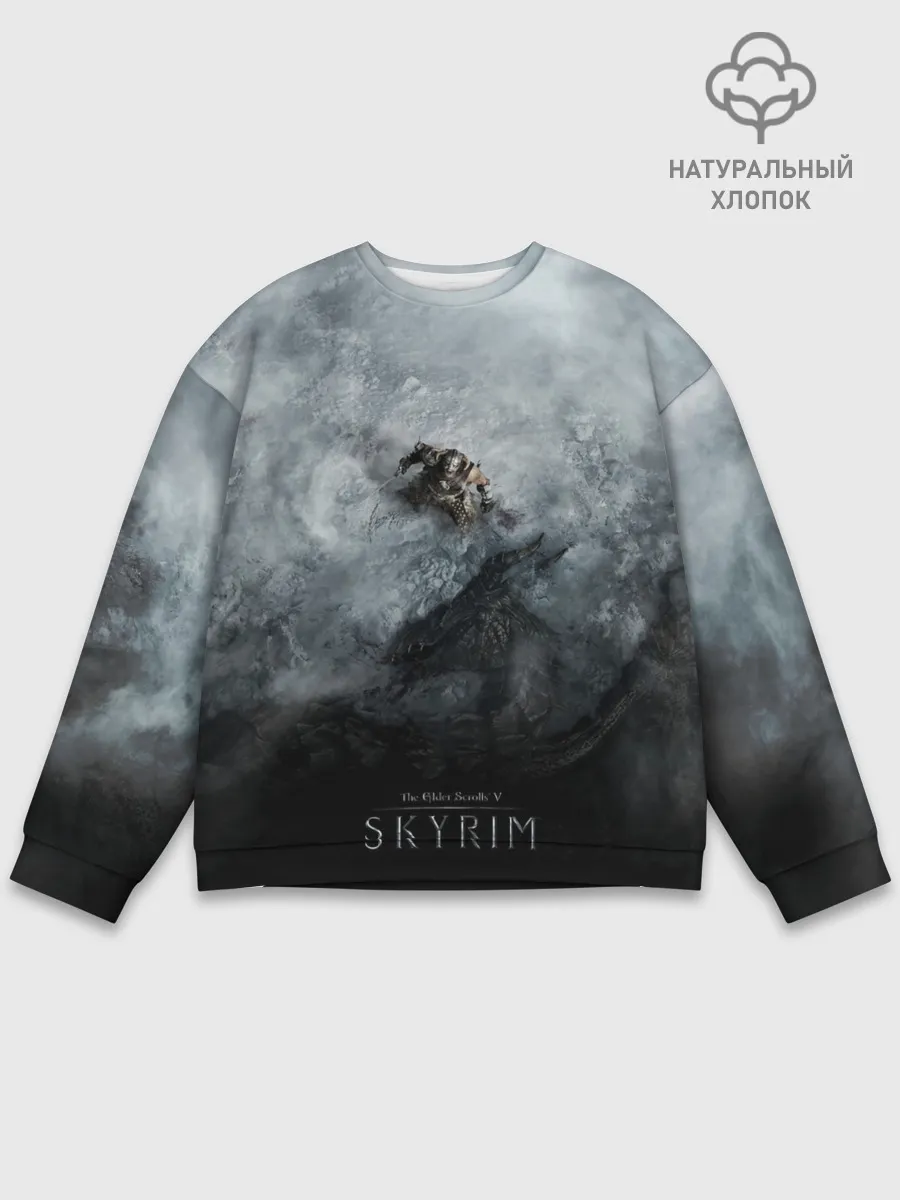 Мужской свитшот базовый / Победа над драконом