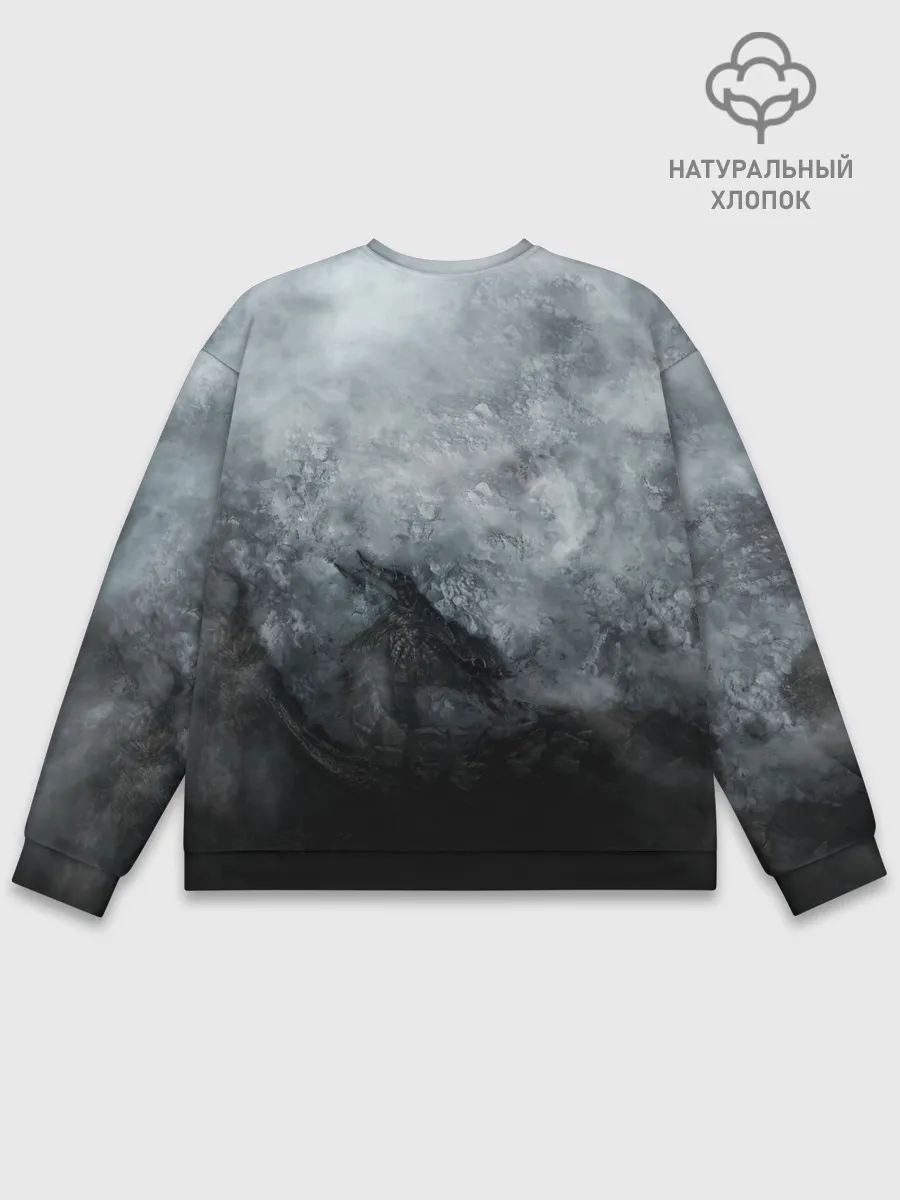 Мужской свитшот базовый / Победа над драконом