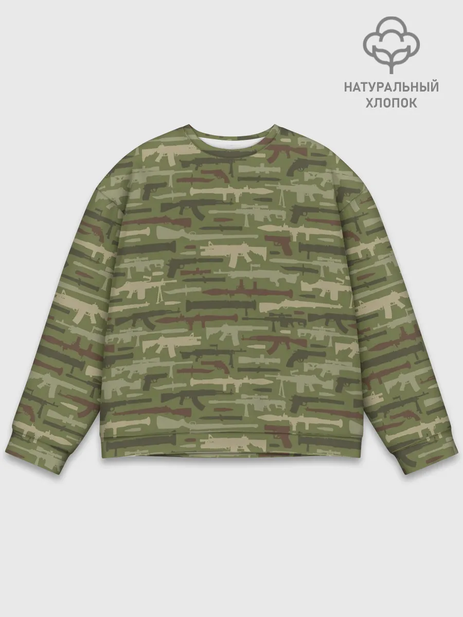 Мужской свитшот базовый / Оружие