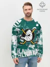 Мужской свитшот базовый / Анахайм Дакс | Anaheim Ducks