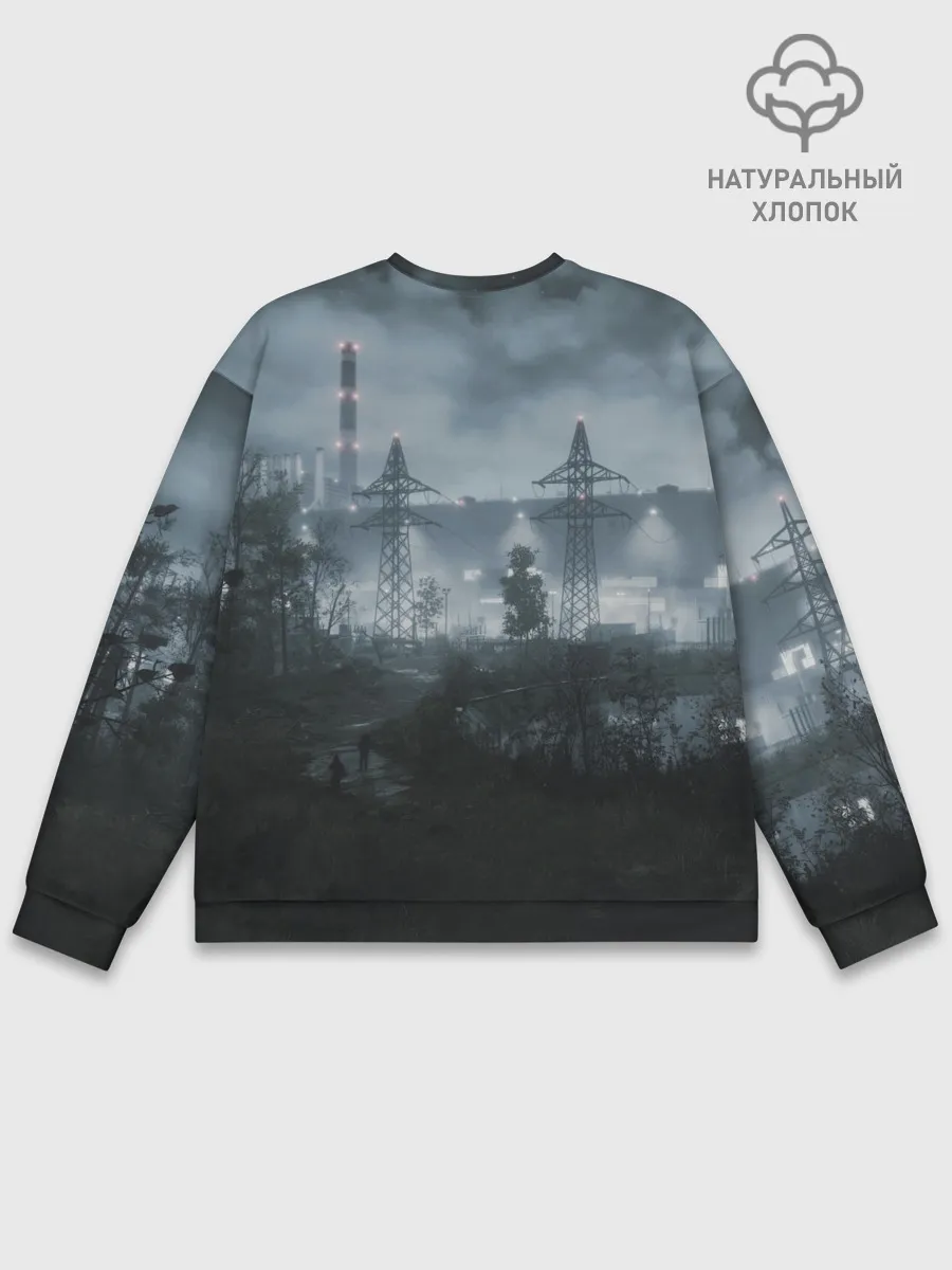 Мужской свитшот базовый / Chernobylite - ЧАЭС