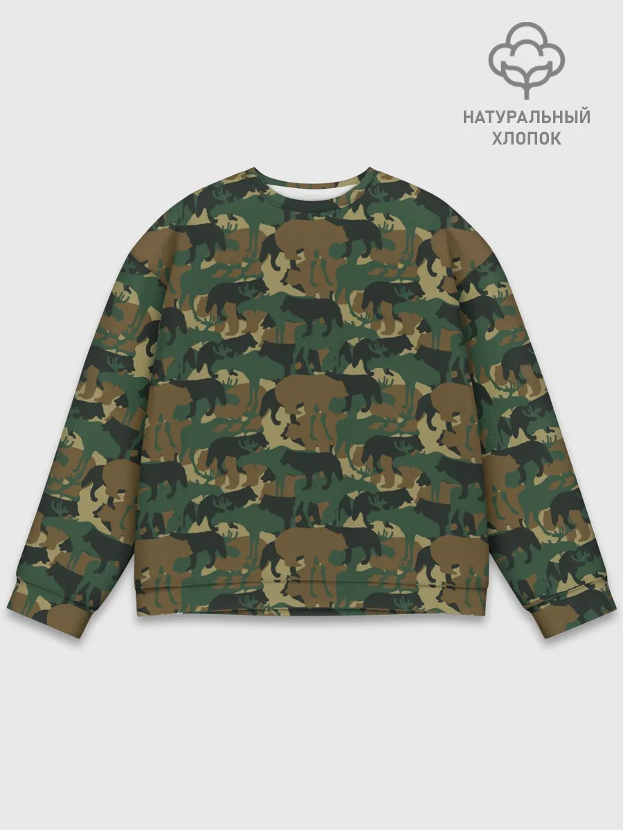 Мужской свитшот базовый / Звери