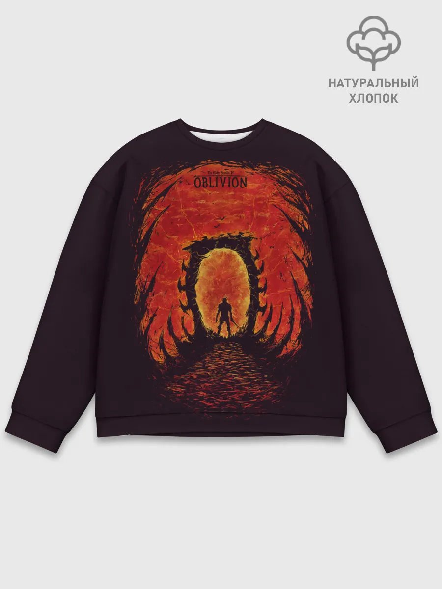 Мужской свитшот базовый / Ворота в Обливион