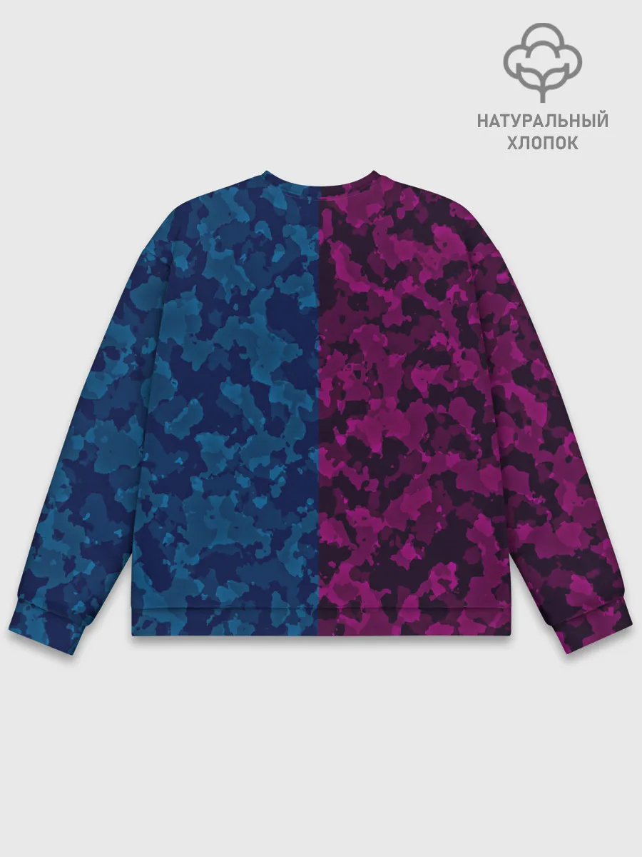 Мужской свитшот базовый / NEON MILITARY | НЕОНОВОЕ МИЛИТАРИ