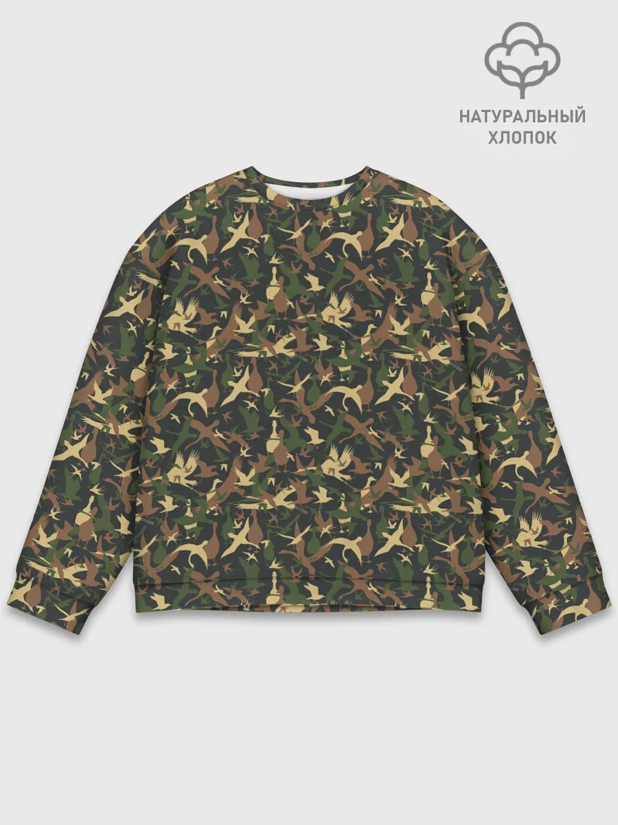 Мужской свитшот базовый / Птицы