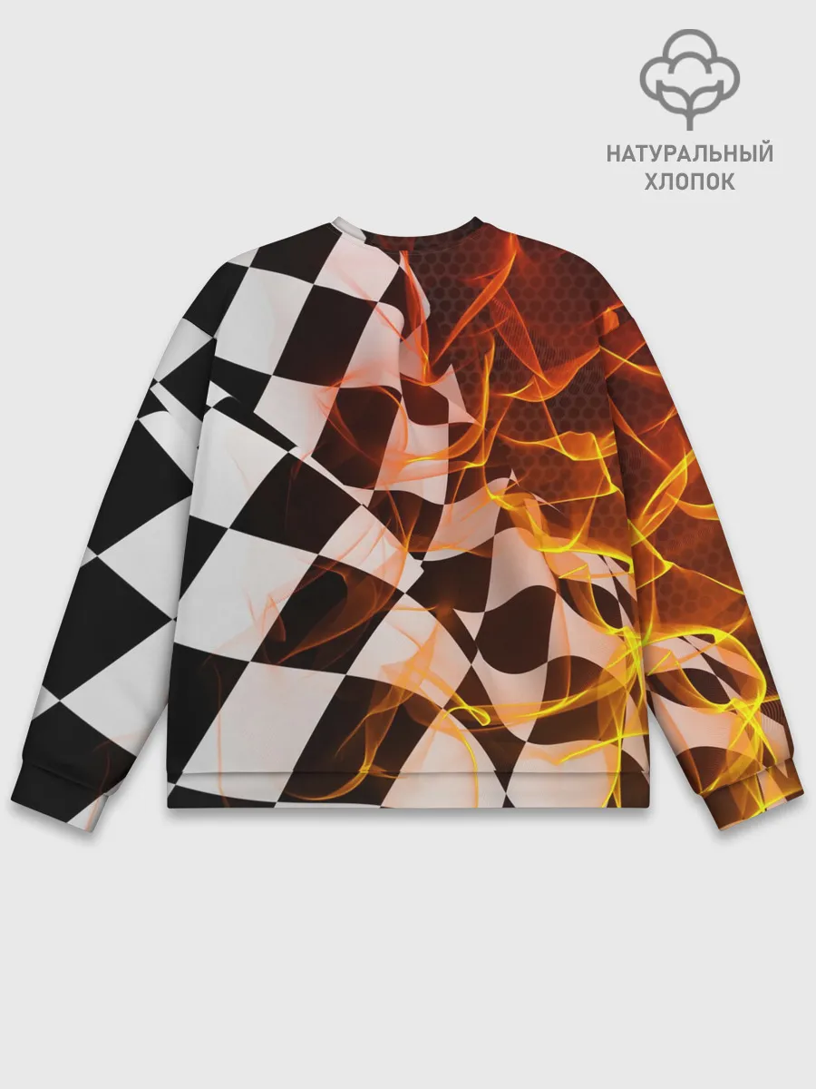 Мужской свитшот базовый / BMW RACING / FIRE RACING