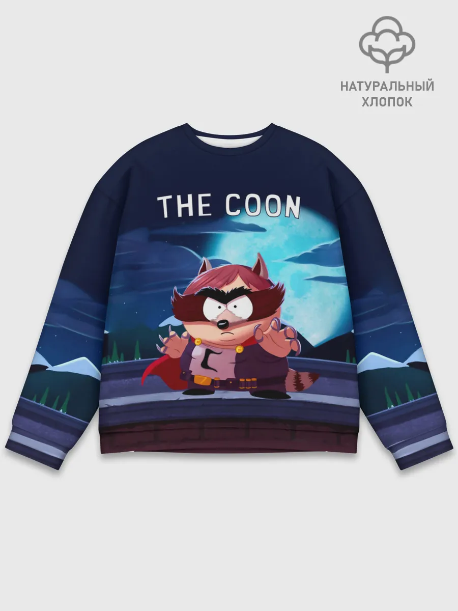 Мужской свитшот базовый / The Coon - Енот | Южный Парк