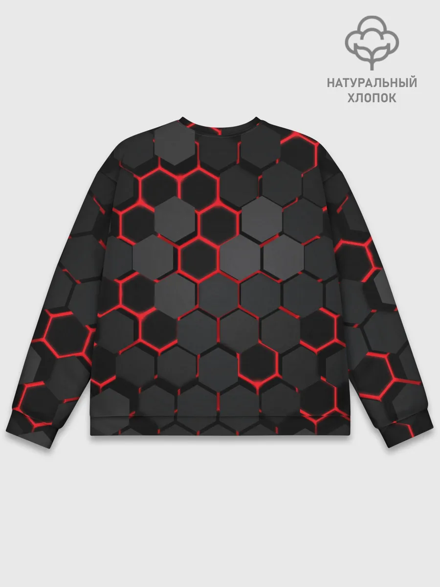 Мужской свитшот базовый / CS:GO 3D плиты