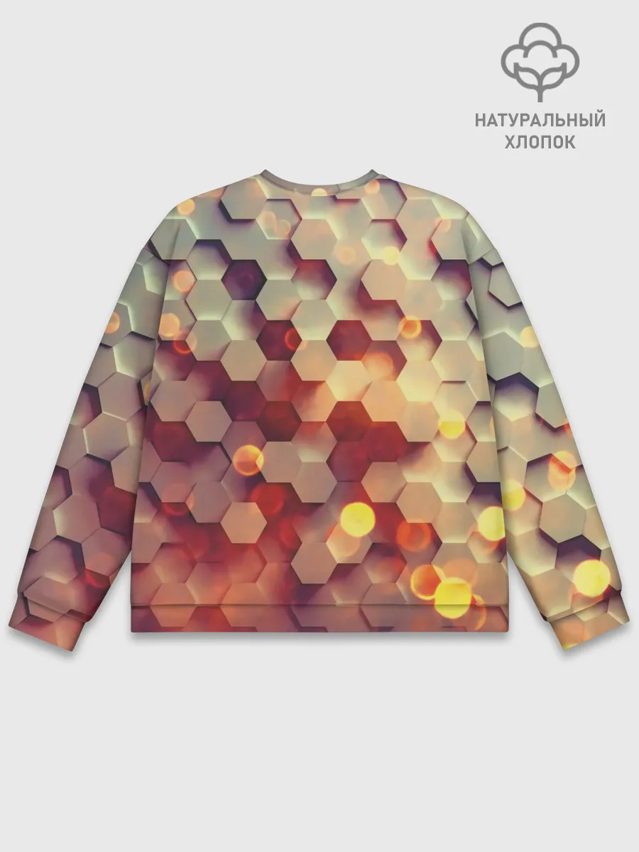 Мужской свитшот базовый / 3Д фигуры