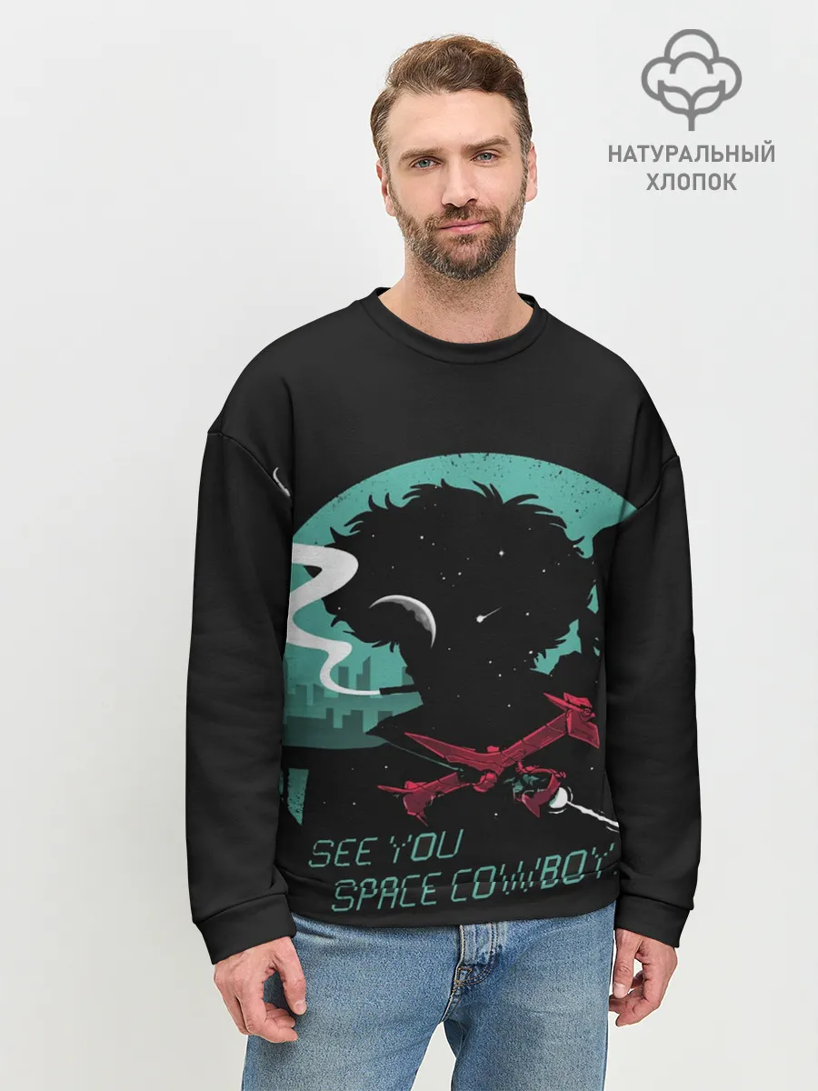 Мужской свитшот базовый / Ковбой Бибоп