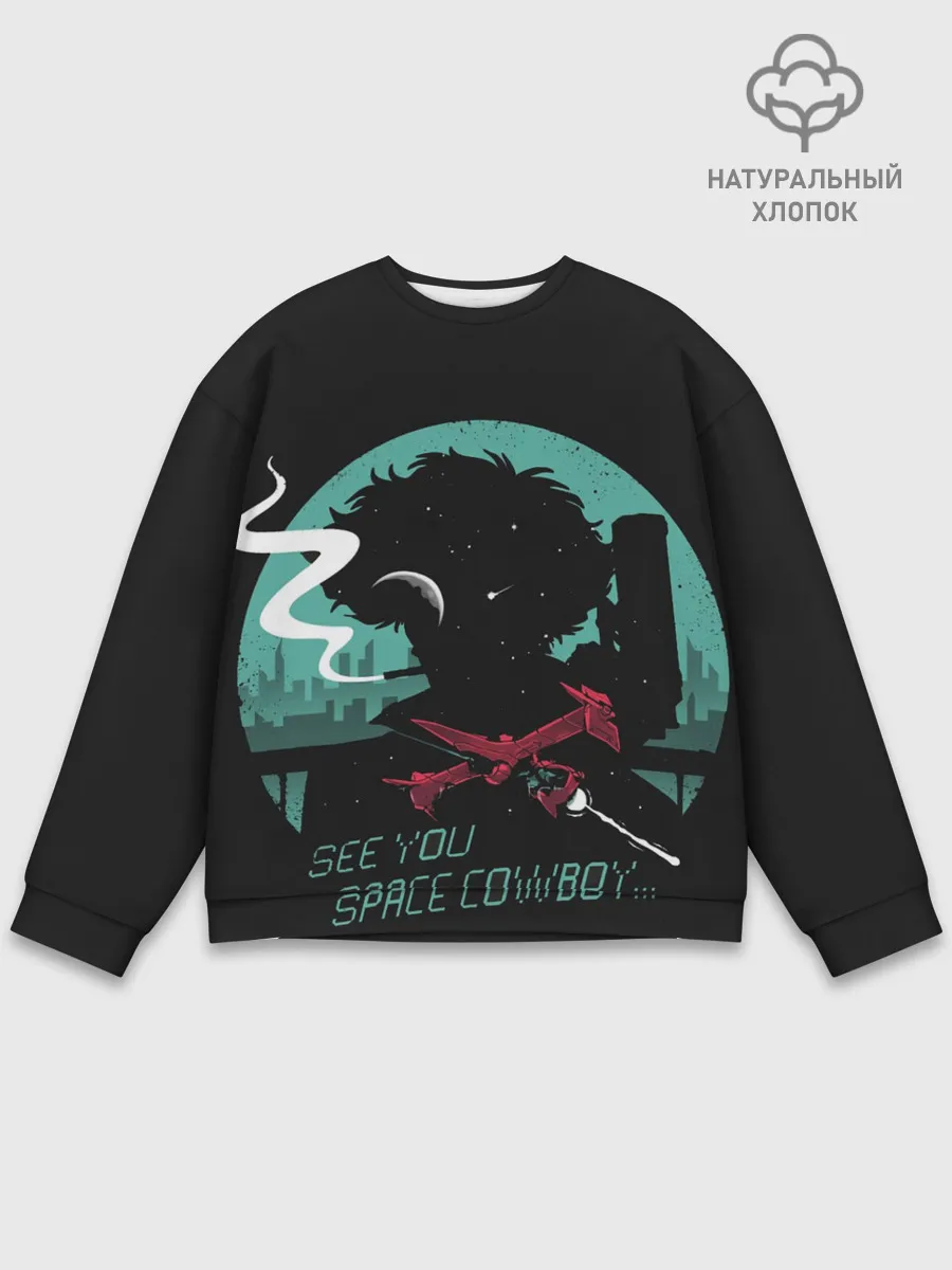 Мужской свитшот базовый / Ковбой Бибоп